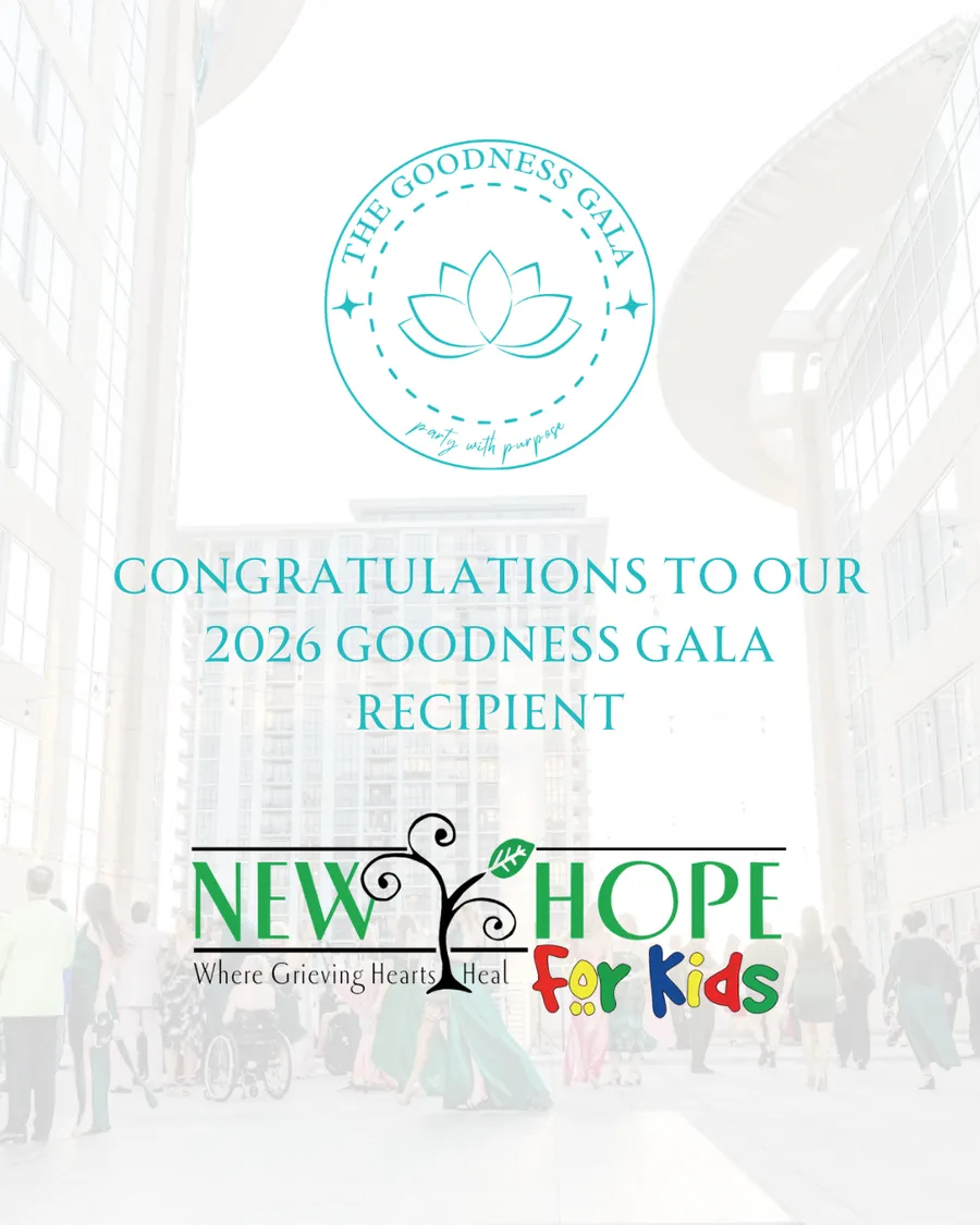 Congratulations to our 2026 Goodness Gala recipient, New Hope for Kids